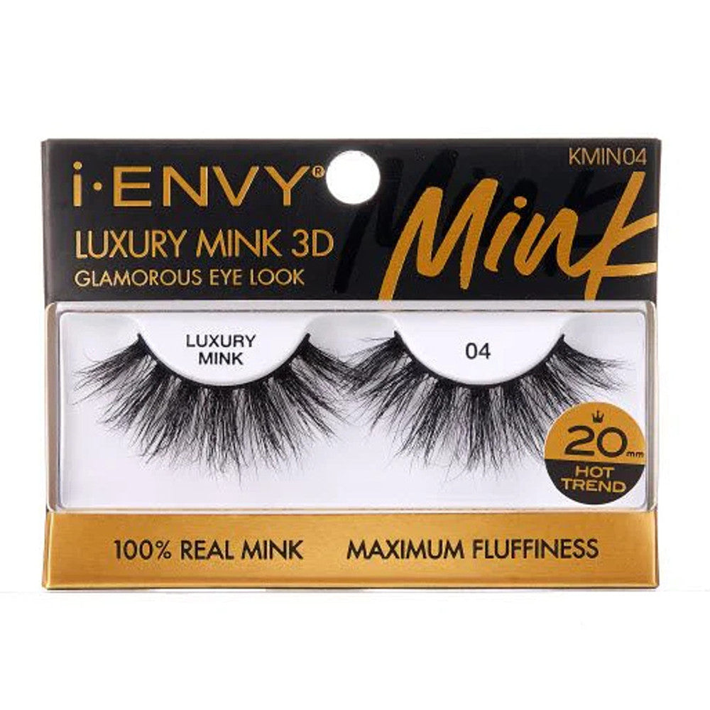Kiss I Envy Luxury Mink 3D 04 EyeLashes, 1 Ea